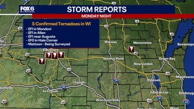 Wisconsin 1st tornadoes of 2025; 6 reported in northern part of state
