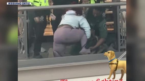 Security dog bites woman at Mayfair Mall, police describe fight