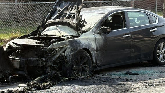 Milwaukee police: Driver dead, found shot after fiery crash