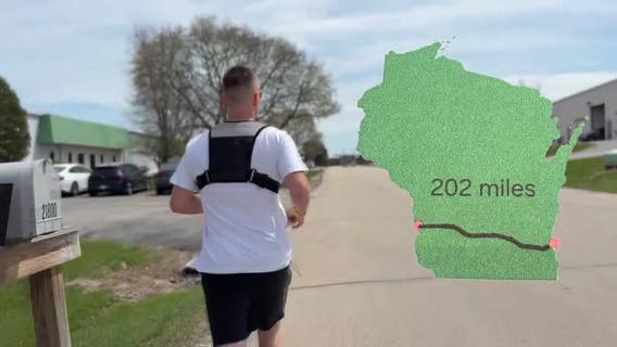Run Across Wisconsin; Pewaukee man raises money for cancer research