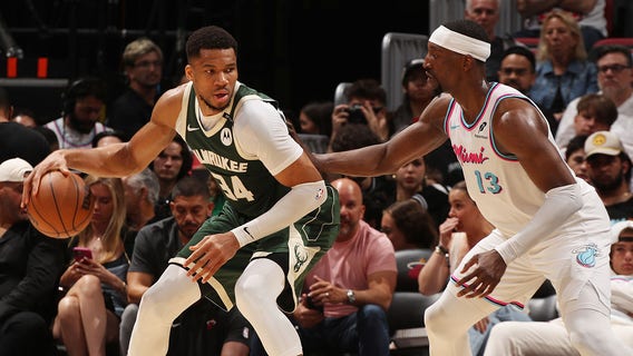 Bucks beat Heat, Giannis Antetokounmpo finishes with triple-double