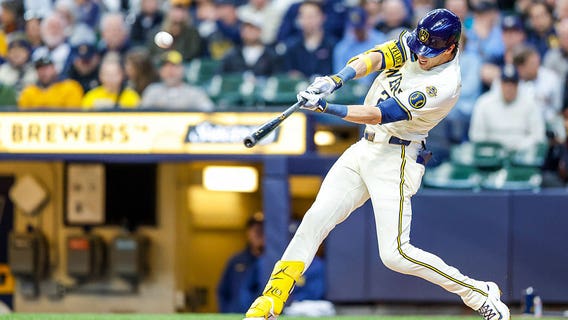 Brewers defeat the Tigers 5-1; homers from Yelich, Hoskins, Frelick
