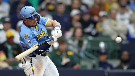 Brewers hold off Athletics, Caleb Durbin has 2 hits in MLB debut