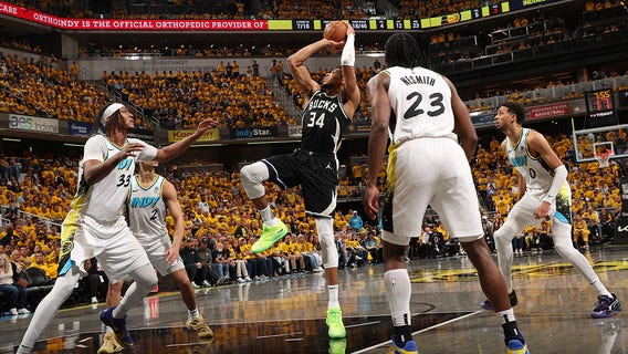 Bucks lose to Pacers, eliminated from playoffs after OT stumble