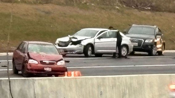 I-43 crash in Milwaukee; woman hit, killed after getting out of car