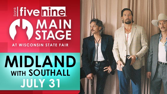 Wisconsin State Fair: Midland with Southall take Main Stage on July 31