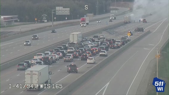 3-vehicle accident on I-41/94 in Kenosha County, no injuries reported