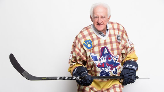 Admirals wearing Bob Uecker-inspired jerseys, auction underway