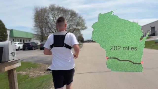 Run Across Wisconsin; Pewaukee man raises money for cancer research