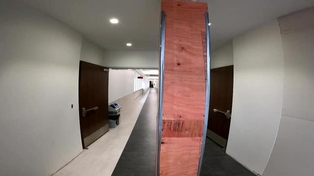 Waukesha County Courthouse construction; new wing, courtrooms open