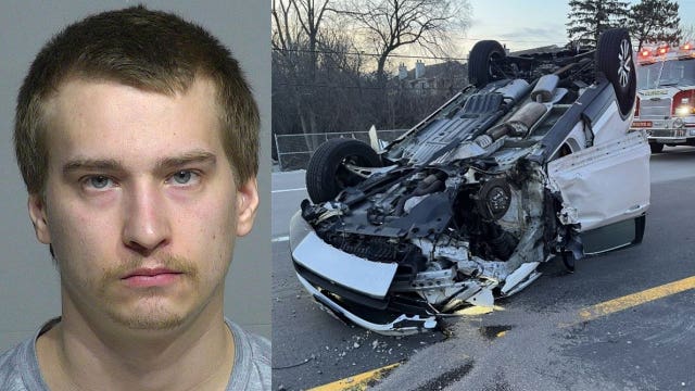 Franklin man accused; fleeing police, exceeding 100 mph, causing crash