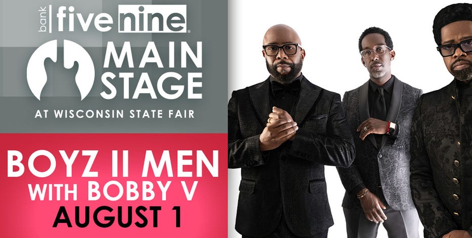 Wisconsin State Fair: Boyz II Men take Main Stage on Aug. 1, 2025