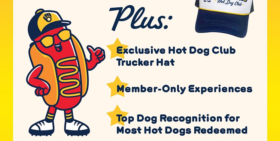 Brewers Hot Dog Club membership program, how to apply