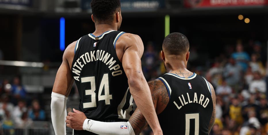 Bucks lose to Pacers, down 0-2 in 1st-round playoff series
