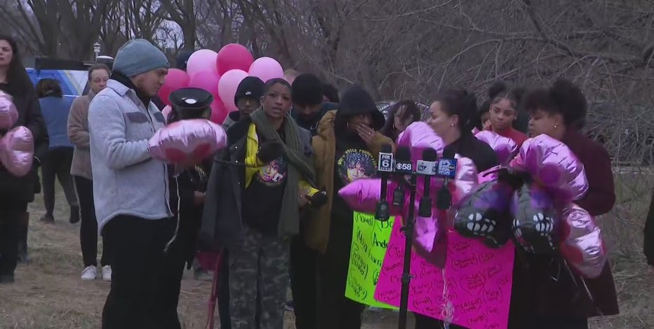 Sade Robinson balloon release at Warnimont Park; year since remains found