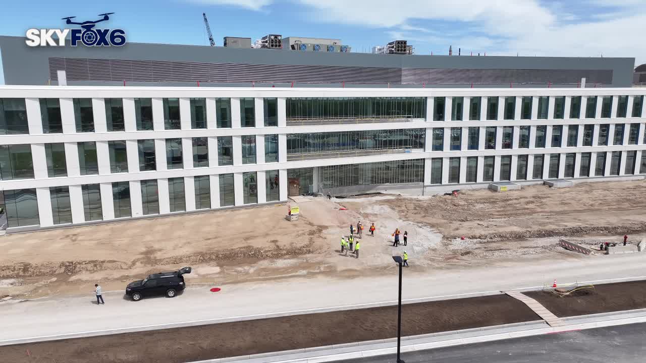 Construction of Milwaukee County's future public safety hub more than halfway done