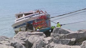 Milwaukee's abandoned boat; vessel's removal underway