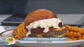Crafty Cow; National Burger Day