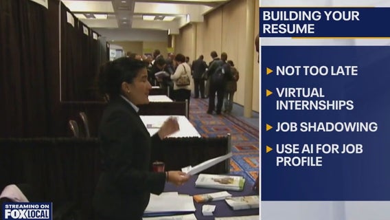 Tough job market for new grads; advice for building resume