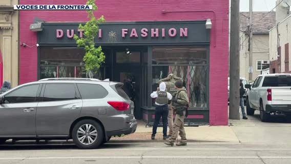 Milwaukee clothing store; federal agents execute search warrant