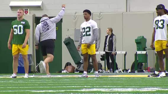 Packers rookie camp; draft picks take part