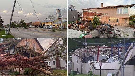 Dodge County storm damage, residents asked to shelter in place