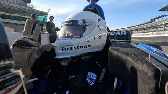 INDYCAR SERIES experience; FOX6's Donovan Long along for the ride