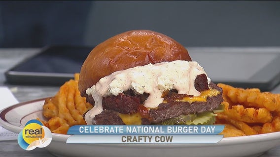 Crafty Cow; National Burger Day