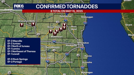 Dodge County tornadoes, NWS confirms 6th from last week's storms