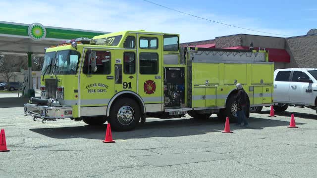 Wisconsin fire truck donated to flood-ravaged Kentucky community