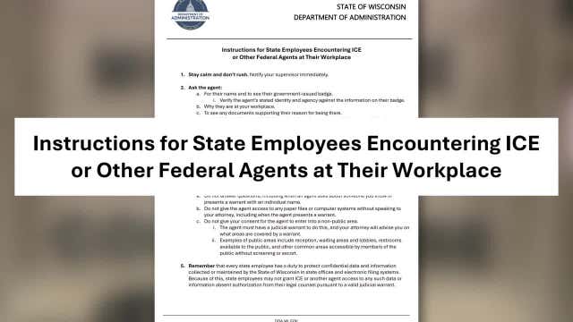 Milwaukee County Judge Dugan arrest; battle over immigration enforcement