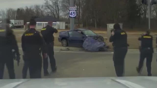 Kenosha County chase into Illinois, new crash scene video released