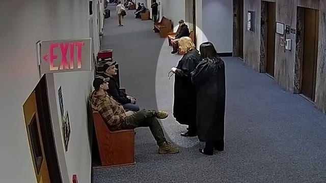Video: Milwaukee County Judge Dugan, undocumented man at courthouse