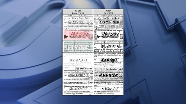 Wisconsin DMV identifies nearly 6K vehicles with odometer rollback