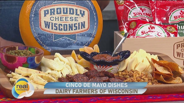 Cinco de Mayo dishes; Dairy Farmers of Wisconsin