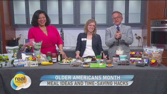 Meal ideas and time-saving hacks; Older Americans Month