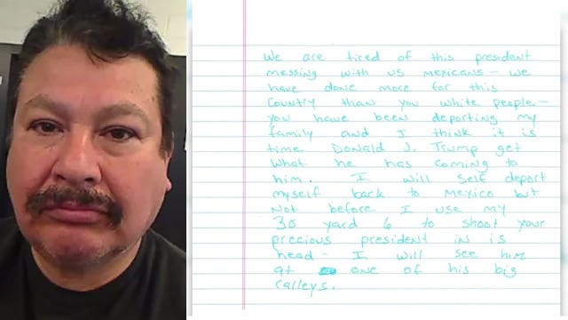 Undocumented Wisconsin man accused of threatening to kill president