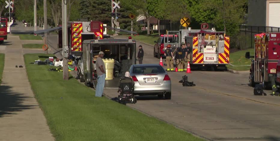 South Milwaukee mercury spill; hazmat crews clean up scene