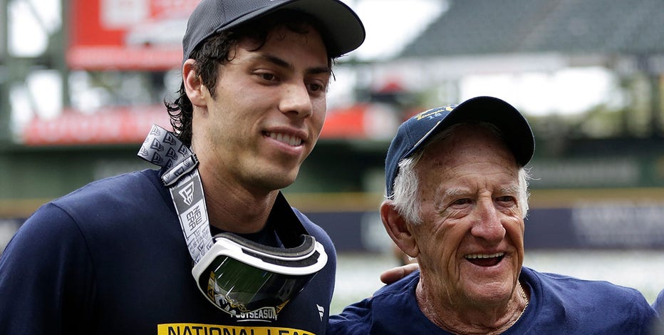 Brewers' Christian Yelich reflects on friendship with legendary announcer Bob Uecker