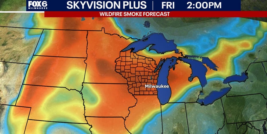 Wisconsin Air Quality Alert due to wildfire smoke; what you need to know