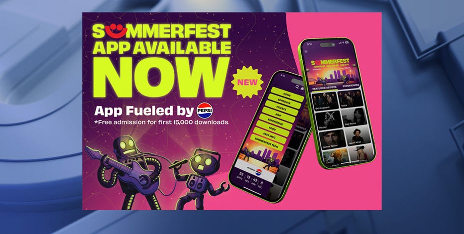 2025 Summerfest app out now; free download on Apple, Google Play stores