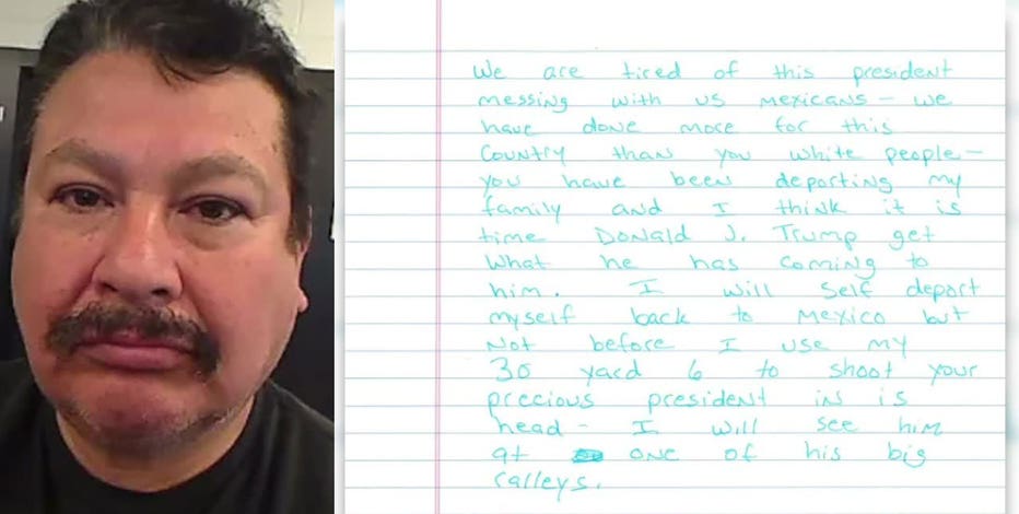 Undocumented Wisconsin man accused of threatening to kill president