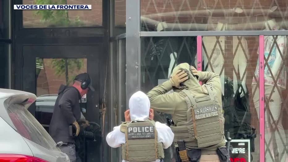 Milwaukee clothing store; federal agents execute search warrant FOX6
