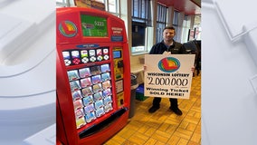 Winning $2 million scratch ticket claimed by Kenosha man