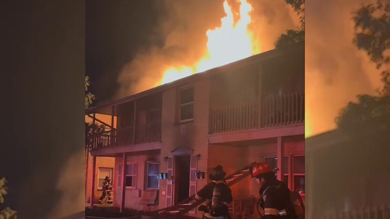 Milwaukee apartment fire near 87th and Villard, resident recounts escape