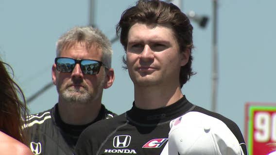 Colton Herta finds balance on, off the race track