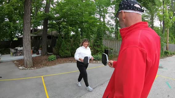 Pickleball boosts cancer patient to take his best shots