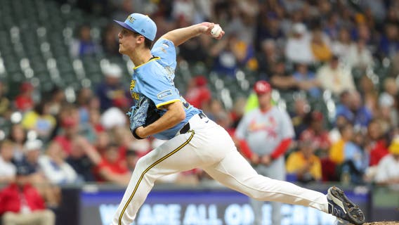 Brewers beat Cardinals; Misiorowski dominates before departing MLB debut with leg cramps