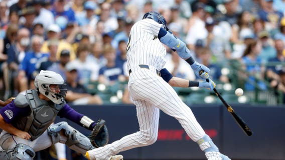 Brewers lose to Rockies; Sal Frelick, Christian Yelich homer in 6th inning