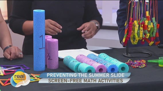 Preventing the summer slide; Screen-free math activities